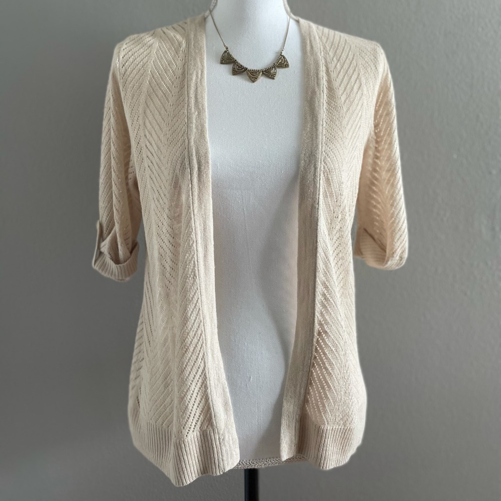 Croft & Barrow // Mid sleeve cardigan
